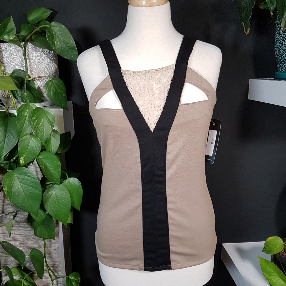 Made in Canada Taupe Tank Top